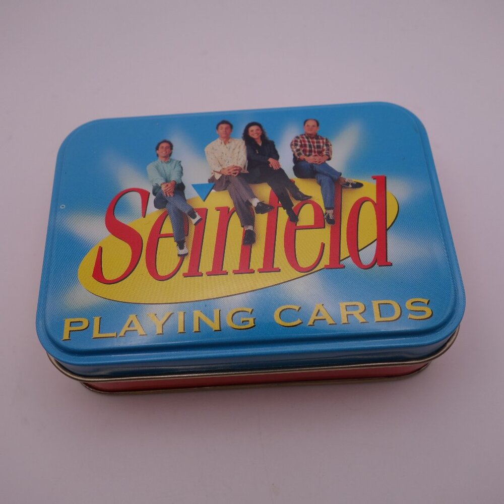 Seinfeld Playing Cards New in Plastic with Collector Tin